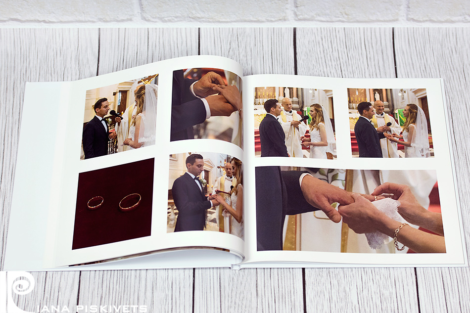 A wedding photo book is a masterpiece of a photographer or a final result of photo report of church ceremony and marriage registration, which can be viewed by turning over leaves of a photo book with pictures printed on the highest quality photographic paper.