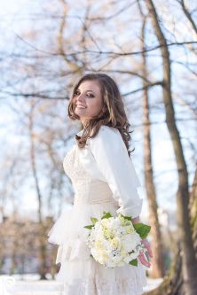 Happy woman! Happiness. Beauty Bride, photos civil marriage. True love. Marriage registration USC Pruszkow, romantic photo session. Professional wedding photographer in Warsaw, Registry Office, wedding photos.