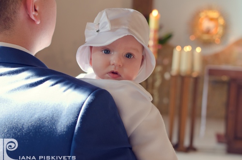 Photo Baptism Piaseczno Warsaw Poland - Photographer at a christening