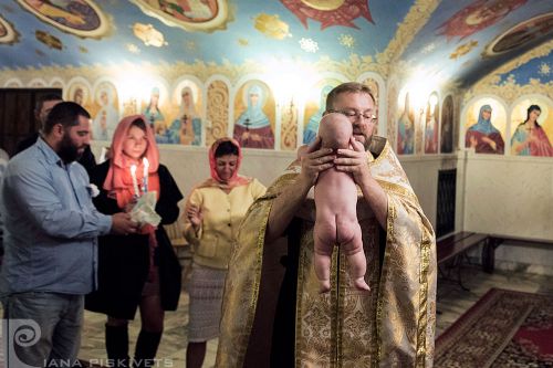 Baptism - reportage in Warsaw